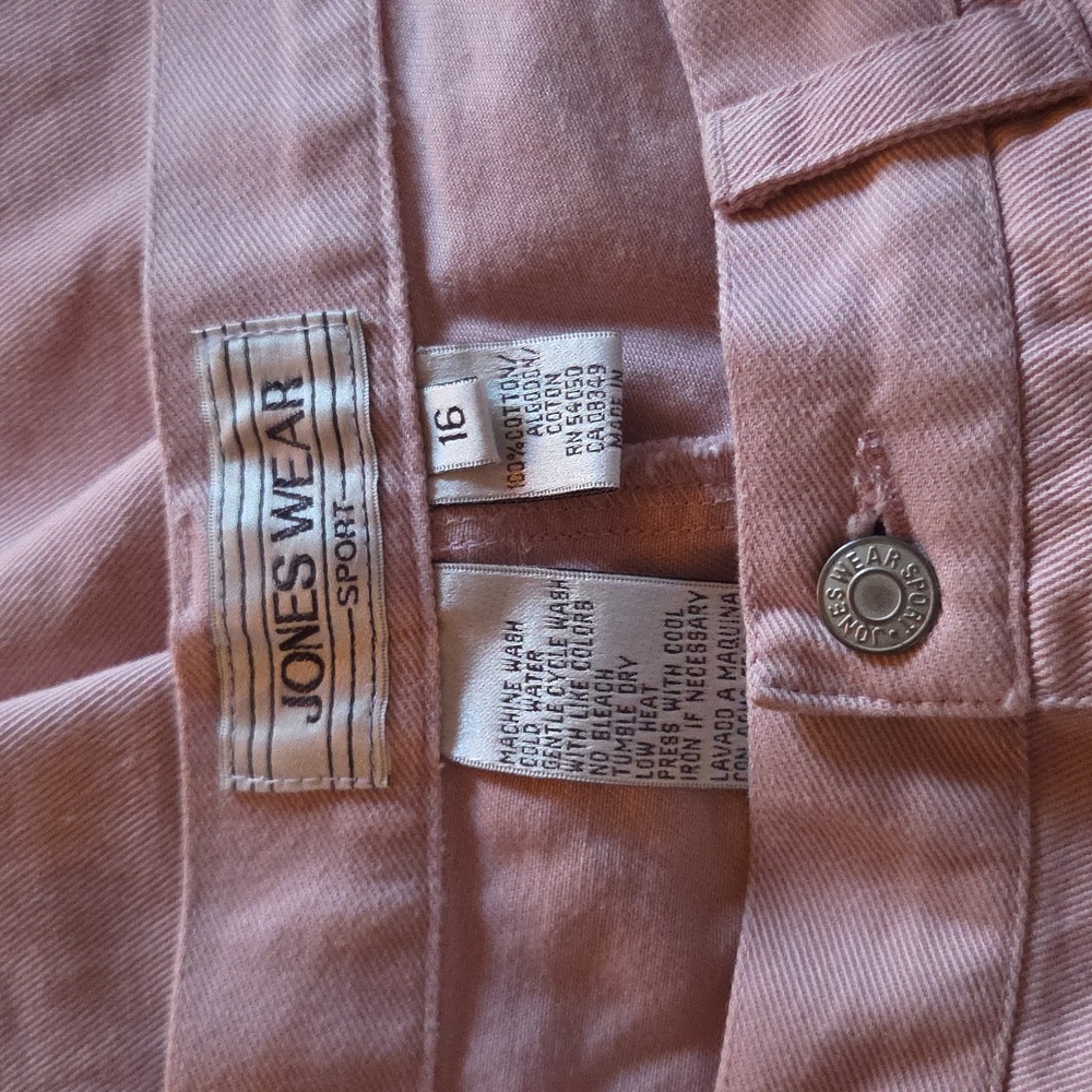 Jones Wear Light Pink Pants - Picture 3 of 3